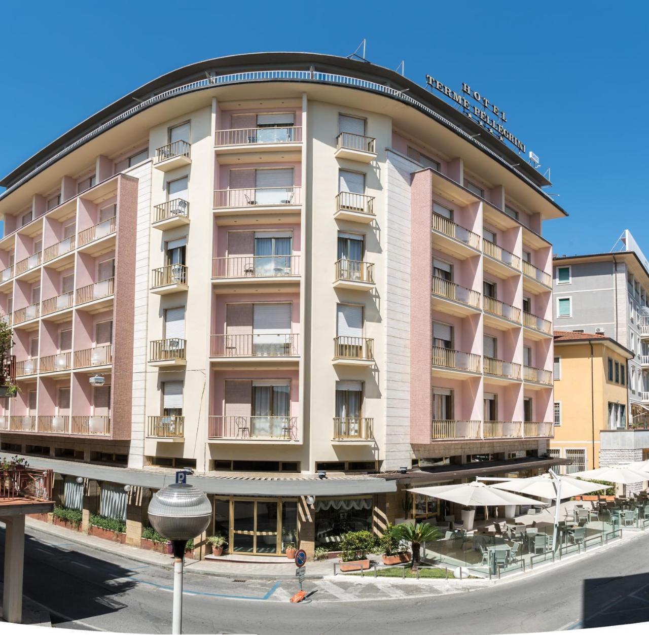 مونتيكاتيني تيرمي Hotel Terme Pellegrini المظهر الخارجي الصورة